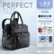 Yarn Storage Backpack for Knitting & Crocheting on the Go - Faux Leather Water-Resistant Bag with USB Port